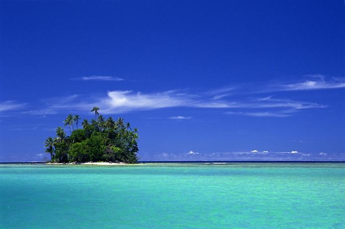 Тихий океан поглинув п'ять островів Соломонового архіпелагу Поштівка