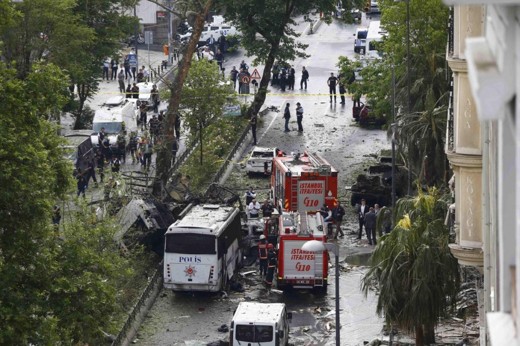У центрі Стамбула прогримів вибух Поштівка