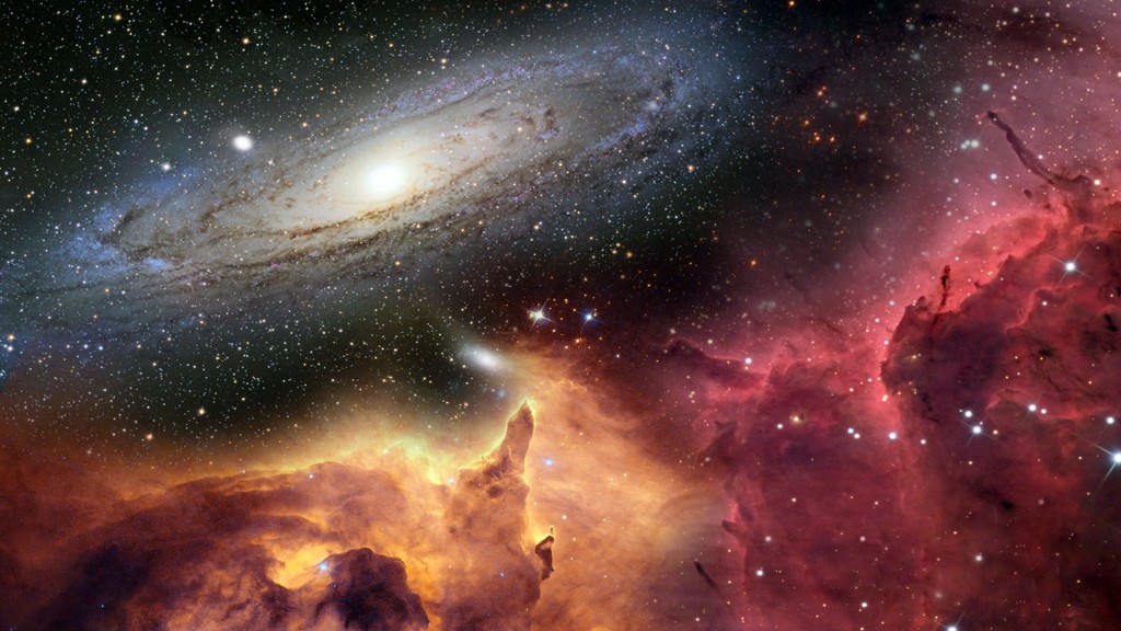 Учені знайшли галактику, яка «тріщить по швах» Поштівка