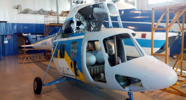 Україна випускатиме свій вертоліт Поштівка