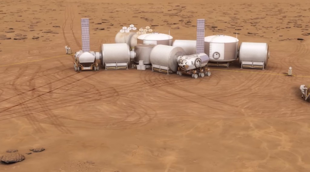 На Землі побудують прототипи перших марсіанських колоній Поштівка