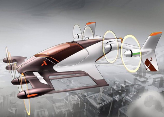 Airbus представив концепт літаючого таксі Поштівка