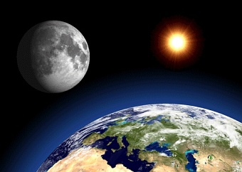 Місяць сформувався через катастрофу на Землі Поштівка