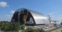 На четвертий енергоблок ЧАЕС почали насувати арку Поштівка