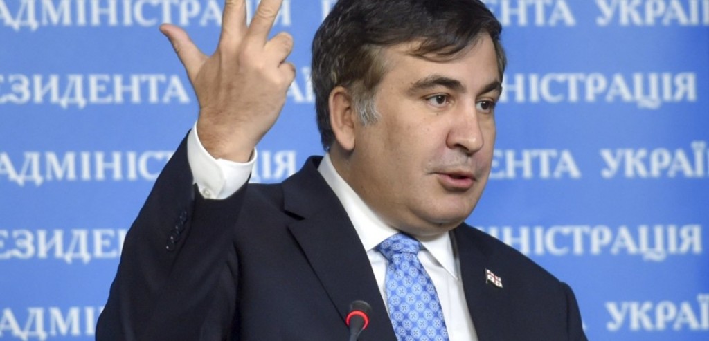Саакашвілі йде у відставку з посади глави Одеської ОДА Поштівка