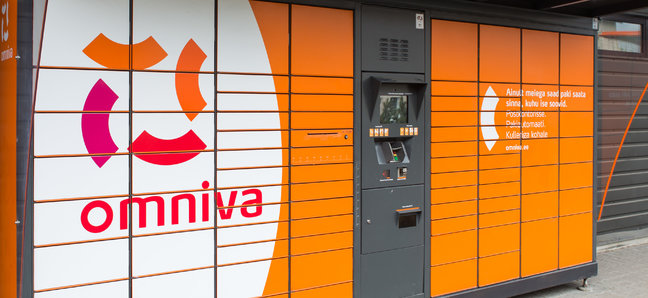 Естонська Omniva інвестує в мережу посилочних автоматів понад 20 млн євро Поштівка