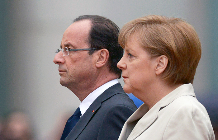 Меркель і Олланд підтримали продовження санкцій проти Росії Поштівка
