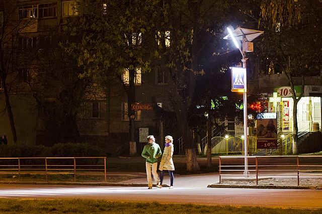 У Вінниці тестують підсвітку нерегульованих пішохідних переходів на сонячних батареях Поштівка