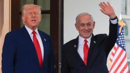 Дональд Трамп та Біньямін Нетаньягу після зустрічі в Білому домі, Вашингтон, округ Колумбія, 7 квітня 2025 року