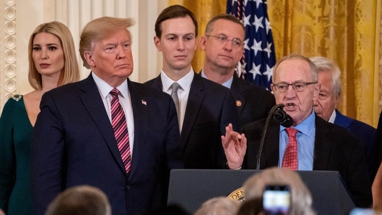 Трамп, Джаред Кушнер, Дершовиц